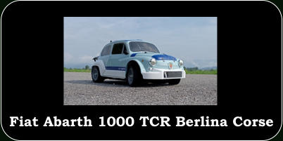 Fiat Abarth 1000 TCR Berlina Corse